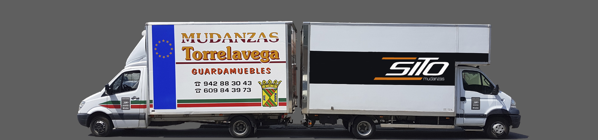 Camiones de Mudanzas Sito y Mudanzas Torrelavega
